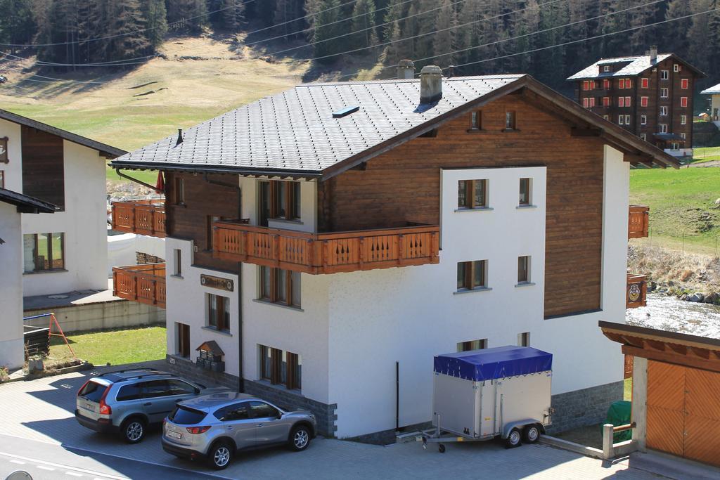 Ferienwohnung Silberdistel, Saastalstrasse 178 ภายนอก รูปภาพ