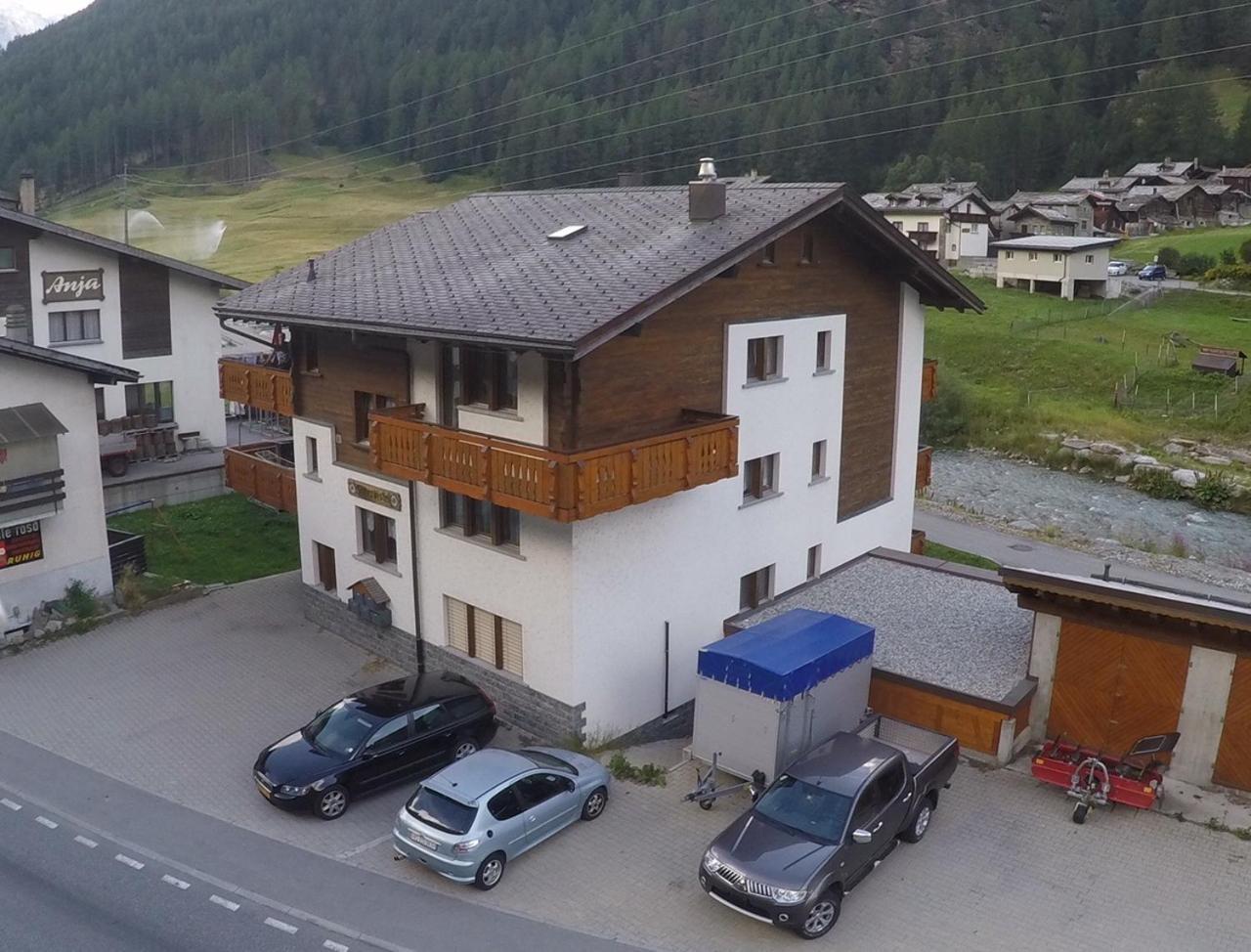 Ferienwohnung Silberdistel, Saastalstrasse 178 ภายนอก รูปภาพ